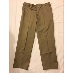 Dockers Tan Khakis, Regular Fit, size 36Wx32L